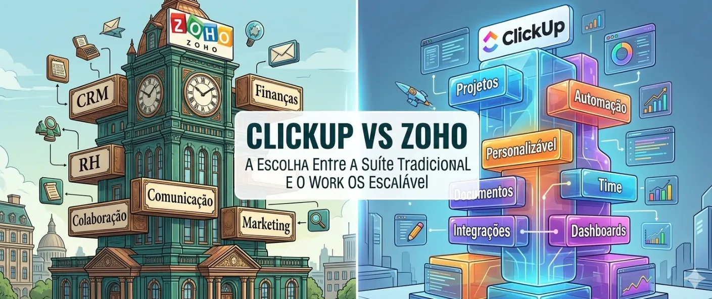 ClickUp ou Zoho CRM: adoção e o que vem depois da venda