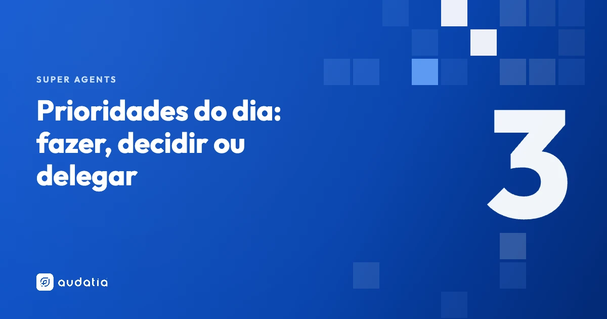Agente de produtividade no ClickUp: suas 3 prioridades do dia